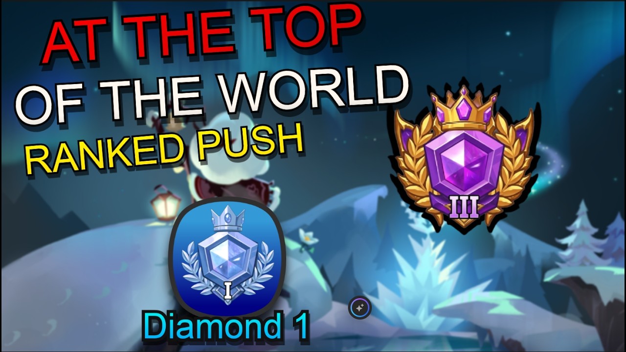 HOW I SURVIVED THE HARD_EST RANKED LOBBIES! (Diamond 1 Push)