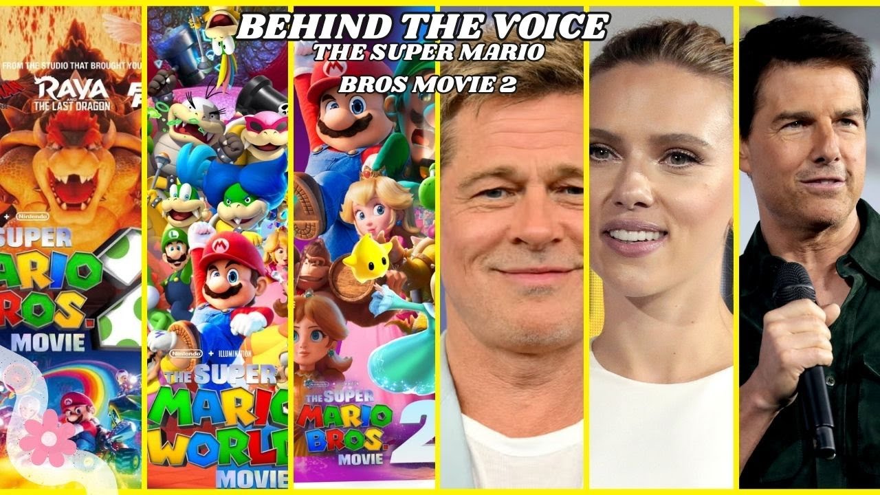 The Super Mario Bros Movie 2 Cast 🎙️ Behind The Voice | Age & Net Worth (2026)