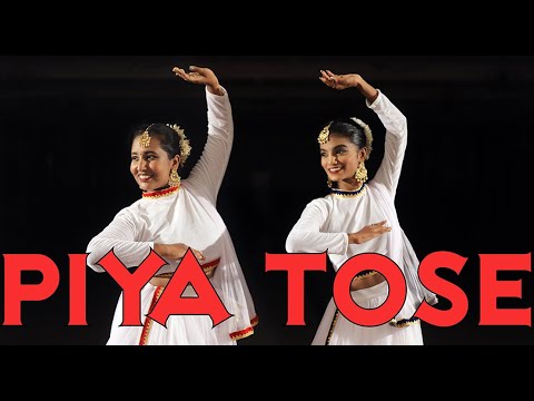 Piya Tose Naina Lage Re - Jonita Gandhi Cover | KathaNatyam | Kathak Bharatanatyam Fusion