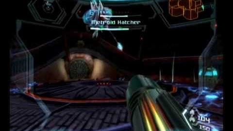 Metroid Prime 3: Corruption 100% Walkthrough Part 68 - Boss Battle Metroid Hatcher