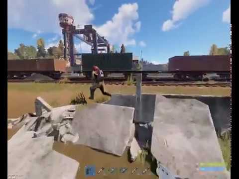 Rust Carte Rouge Loot Insane Gare De Triage Train Yard New Update Rust