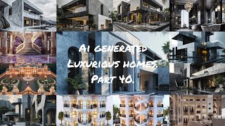 Ai Generated Luxurious Homes part 40.#luxury #expensive #architecture #aihome