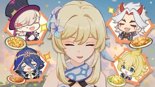 COOKING FOR THE FAM (cozy liyue event)