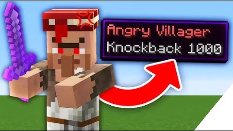 Minecraft But Every Mob Is Hostile With Knockback 1000 (feat. Wisp)