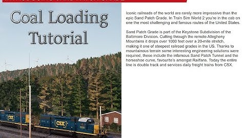 Train Sim World 2 | Coal Loading | Sand Patch Grade Gameplay