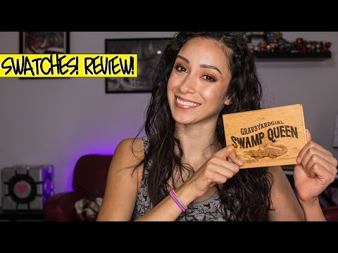 Grav3yardgirl x Tarte Swamp Queen Palette || Swatches and Makeup Review