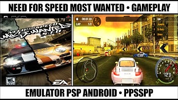 Need For Speed Most Wanted 5-0-10 Gameplay PPSSPP | Best PSP Games | Emulator PSP Android