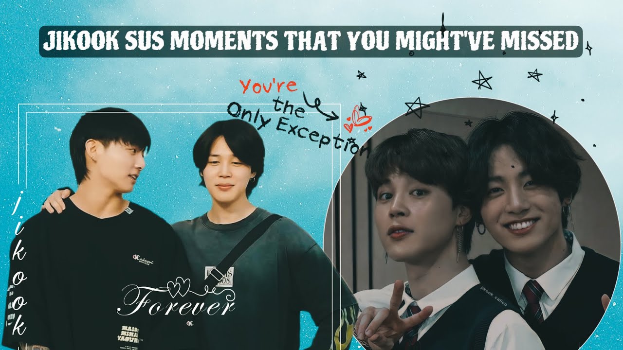 Jikook SUS Moments That You Might’ve Missed