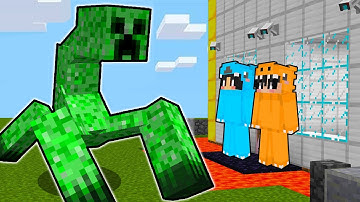Mutant CREEPER VS The Most SECURE Minecraft House