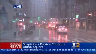 Reports Of Suspicious Package In Union Square