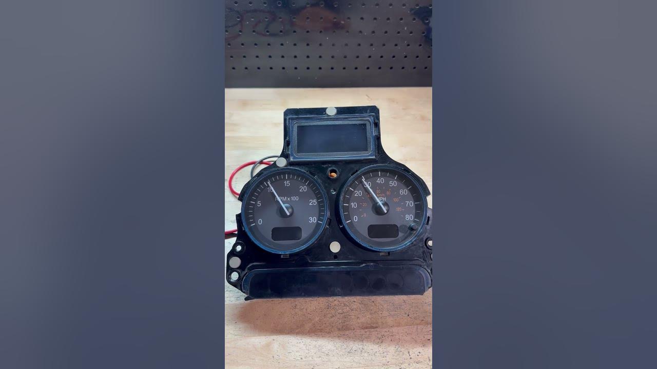Peterbuilt 300 series trucks speedometer tachometer repair youtube