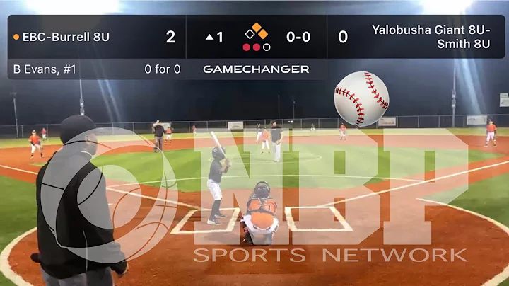 8U ⚾️🔥🔥Easley-Burrell 8U vs Yalobusha Gaints-Smith 8U | 2/11/22 | Youth Baseball | USSSA