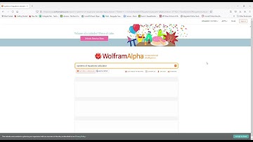 KVL KCl Example 1   Simultaneous Equations    Google Wolfram Alpha