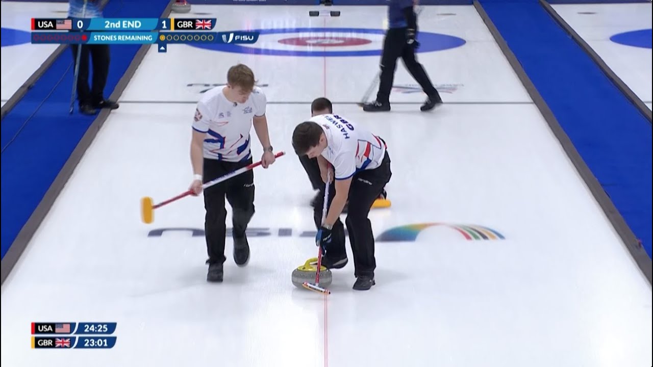 News Day 9 Curling Men Gold Medal Game #LakePlacid2023