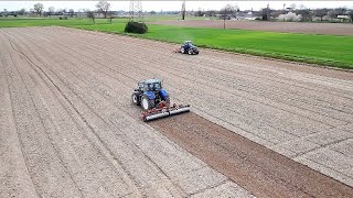 Az.Agr.Ghidoni F.lli #Lavori di Erpicatura #Campagna Cremonese  #San Martino del Lago #Italy