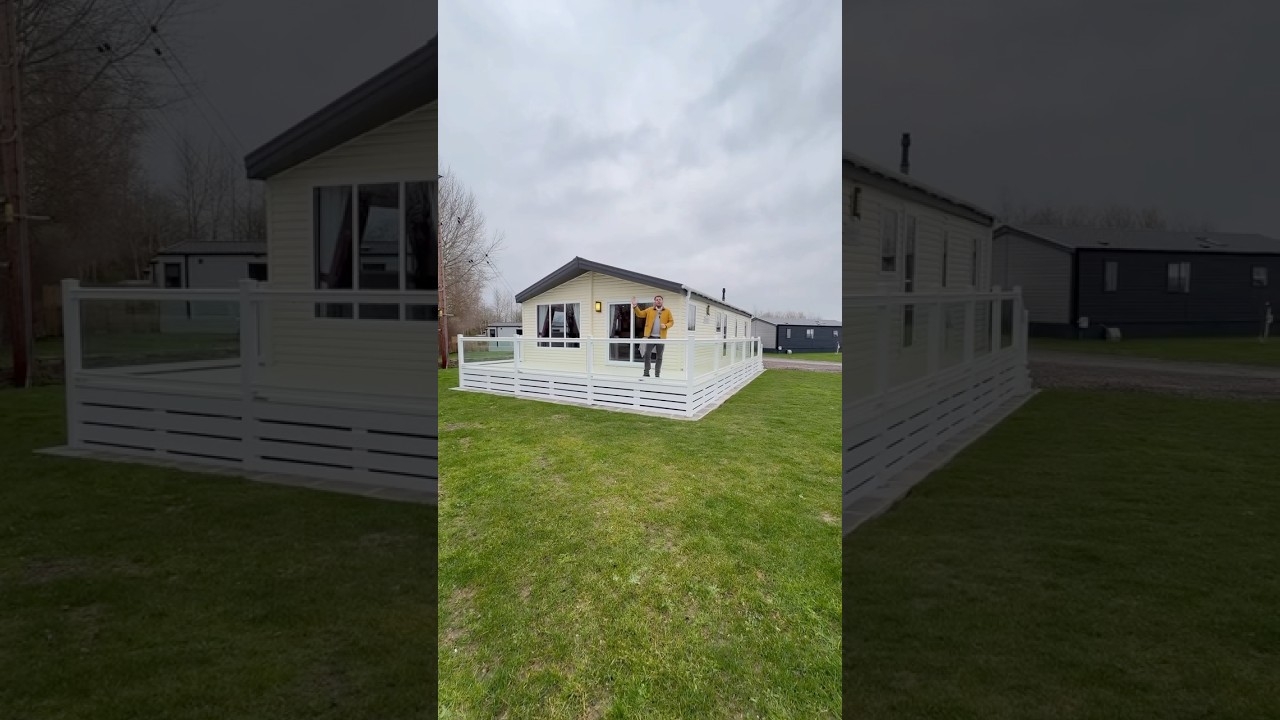 Подробный обзор огромного коттеджа Willerby Clearwater Lodge размером 40x20 футов. Часть 1. 