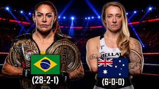 Cris Cyborg vs Sara Collins Was BRUTAL 😳