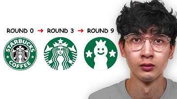 I Forced AI To Oversimplify Logos Until They Looked Sh*t