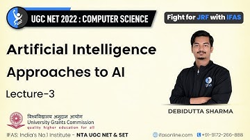UGC NET Artificial Intelligence Searching algorithms in AI - L3 | Computer Science | IFAS