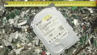 JBF 15-40 HD Hard Drive Shredder - Overview
