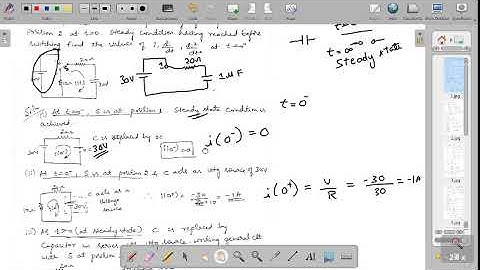 VTU 3rd sem Transient behavior and initial conditions part 3