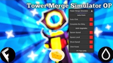 Roblox Tower Merge Simulator Script | Mobile, Pc | Complete Obby | Auto Click {Fluxus + Hydrogen}