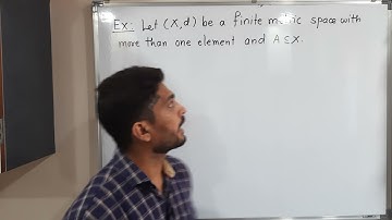 Connectedness - Lecture 4 - Connected subsets of Finite metric space