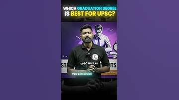 Best Graduation Degree for UPSC? 😯 #upscpreparation #upsc