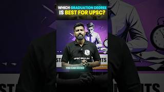 Best Graduation Degree for UPSC? 😯 #upscpreparation #upsc