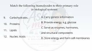 Biochemistry Introduction: 12 Most Popular Exam Questions & Answers