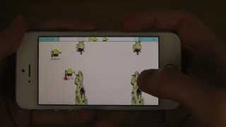 Doodle Jump Race iPhone 5S iOS 7.1 HD Gameplay Trailer screenshot 5