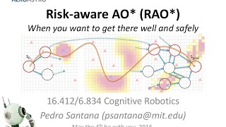 MIT 16.412/6.834 lecture by Pedro Santana: Risk-aware AO* (RAO*)