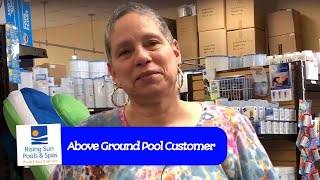Rising Sun Pools AboveGround Pool Review| Knightdale Customer Swimming Pool Service