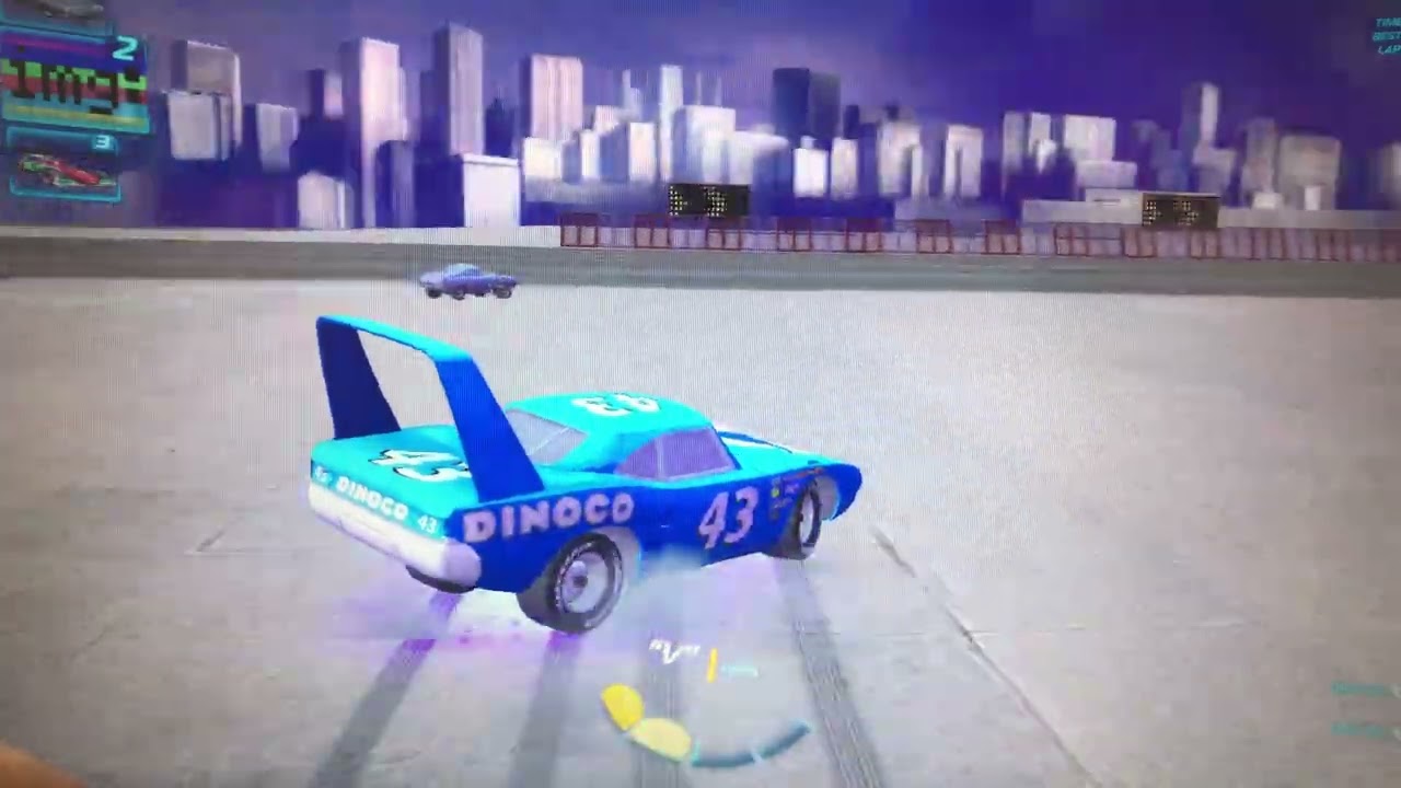 Cars 2: The Video Game (Mac) - The King | Runway Tour 3 Laps