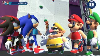 Mario & Sonic At The Olympic Games Tokyo 2020 Event Sport Climbing (Hard) ALL NEW  RECORD