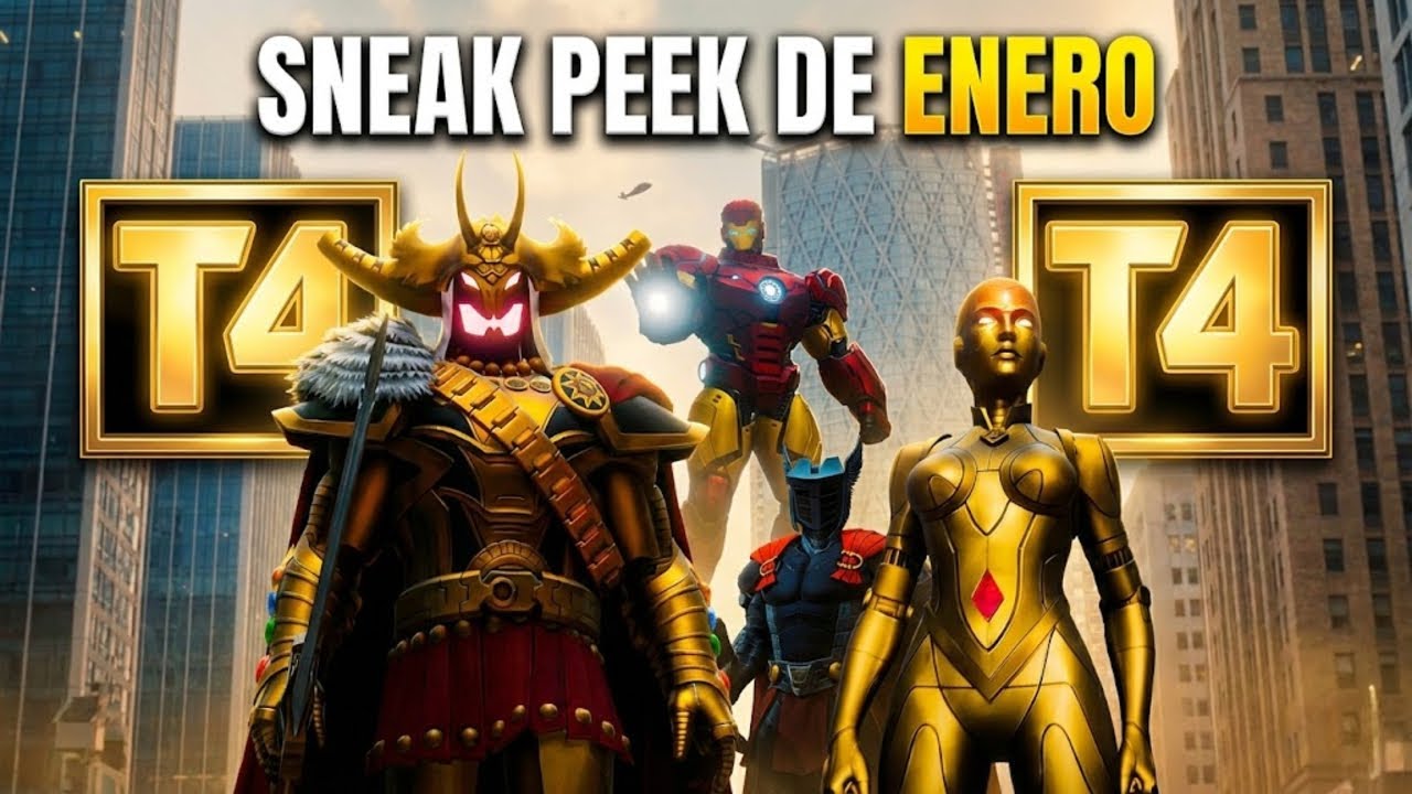 ME ATRAPASTE, ES CINE ✋😮🤚 SNEAK PEEK DE ENERO I LAS MAQUINAS TOMAN CONTROL DE MARVEL FUTURE FIGHT