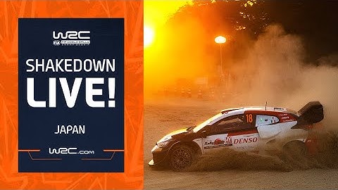 🔴 Shakedown LIVE | WRC FORUM8 Rally Japan 2023