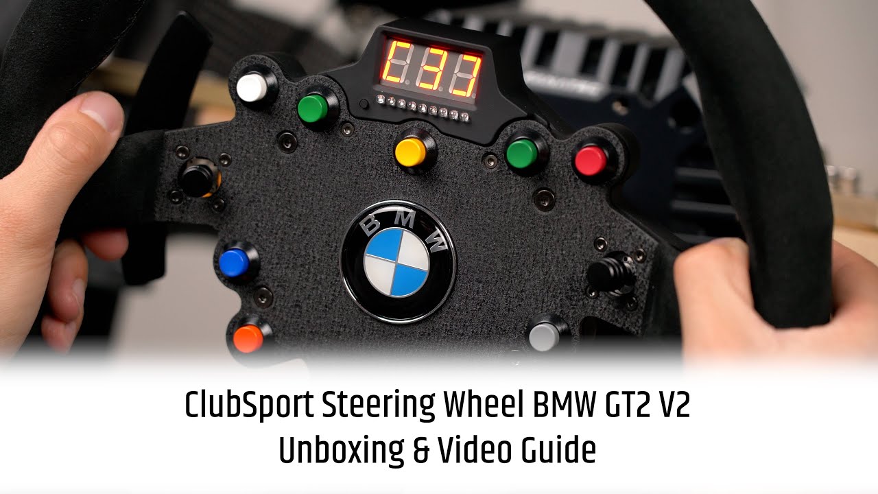 ClubSport Steering Wheel BMW GT2 V2 | Fanatec