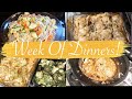 Week of Dinner Ideas!  Yum Yum on the Kick Drum! What's for Dinner!