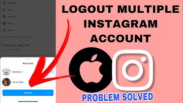 How To Remove Multiple Instagram Account From Any Iphone Problem Solved
