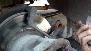 Замена скобы суппорта + тормозные колодки ГАЗель