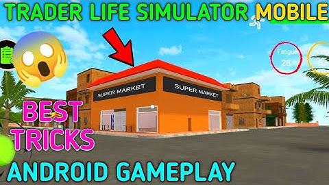 TRADER LIFE SIMULATOR BEST WAY TO OPEN YOUR SHOP😍🔥 || Trader Life Simulator Mobile 😱|| HARSH IN GAME