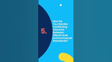Top 10 Environmental Consultant Interview Questions and Answer in 2025