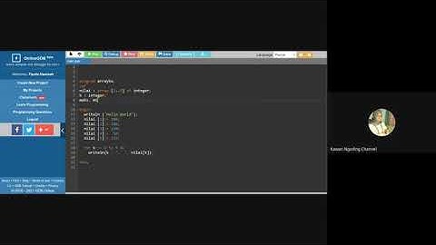[Ngoding Bareng] Array Satu Dimensi Pada Pemrograman Pascal | MaxMin Searching Dan Hitung Rataan