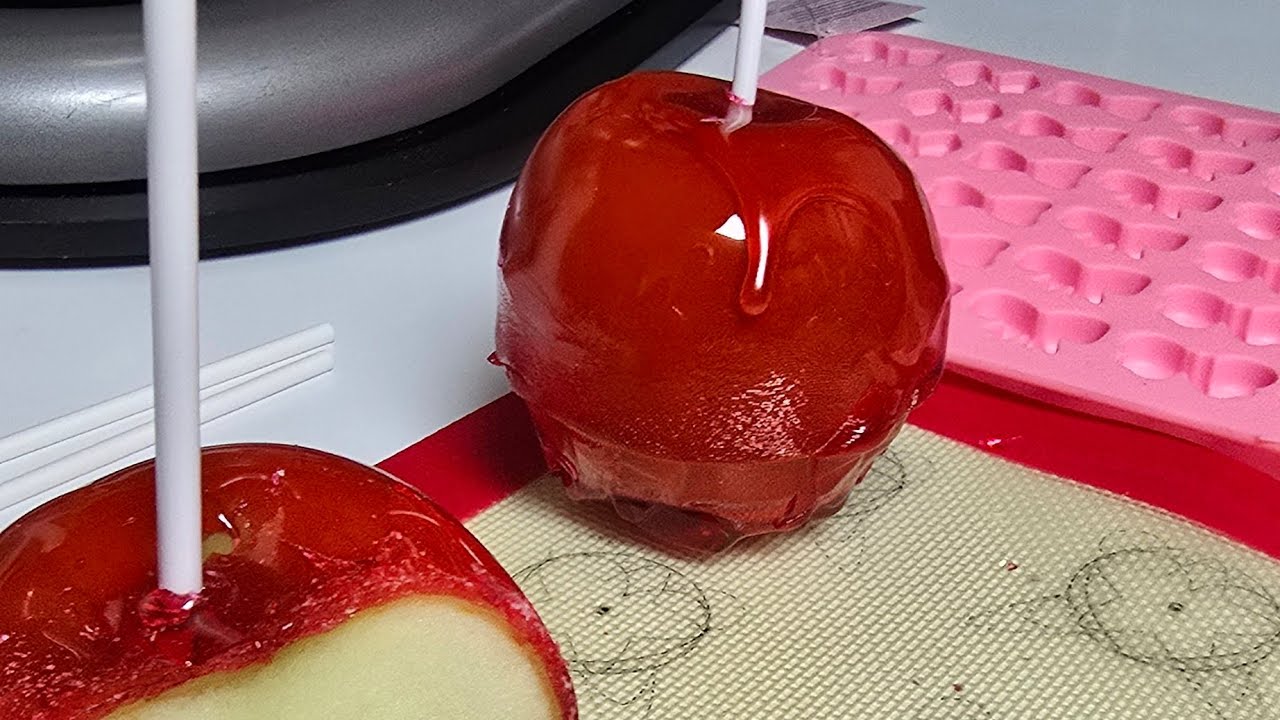 Manzanas acarameladas/candy apples 