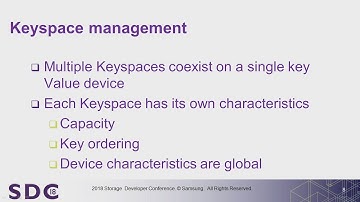 SDC 2018 - Key Value Storage Standardization Progress