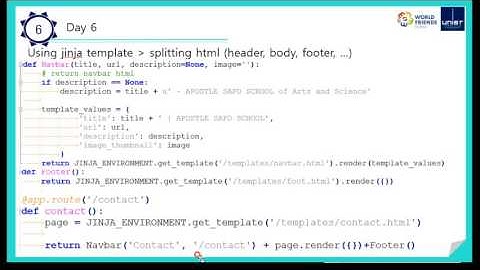 Python Flask Jinja2 #1