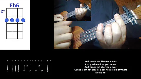 How to play Not Afraid Anymore by Halsey Ukulele