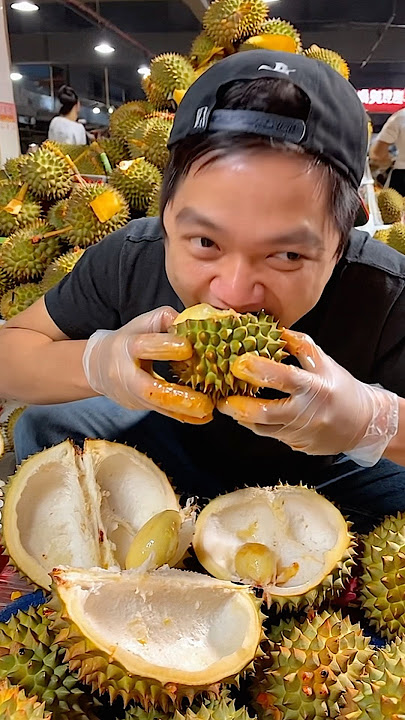 Durian Market Malaysia #asmr #mukbang #durian