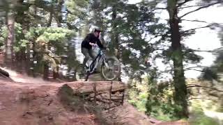 Black hill double road gap crash